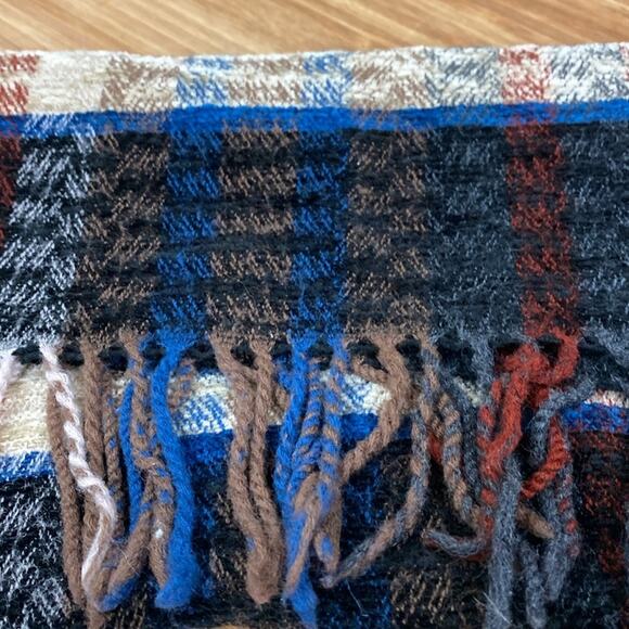 Prochownick 1880 women’s plaid fringe scarf - Picture 1 of 6